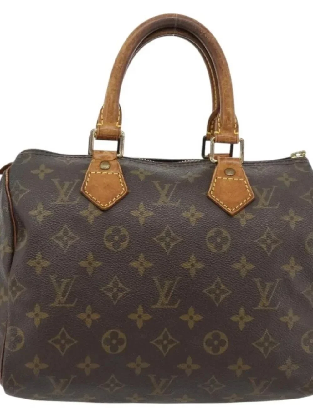 LOUIS VUITTON Monogram Speedy 25 Hand Bag M41528 LV Auth 180770
